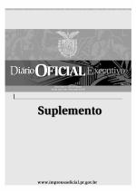Diário Oficial do Estado do Paraná (DOEPR) de 30 de Janeiro de 2019
