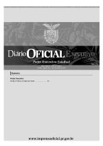 Diário Oficial do Estado do Paraná (DOEPR) de 30 de Dezembro de 2019
