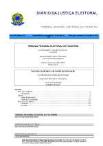 Tribunal Regional Eleitoral do Tocantins (TRE-TO) de 12 de Junho de 2020